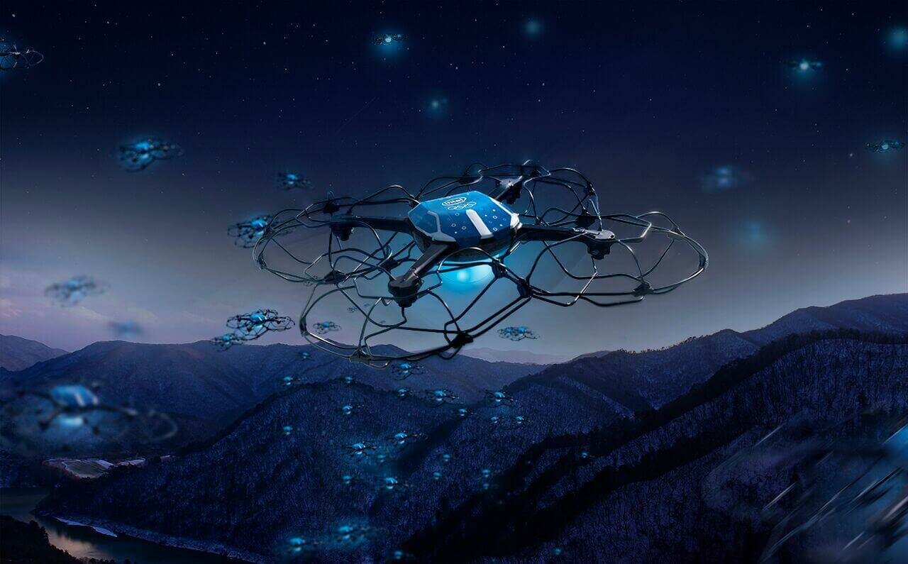 intel-drone-1 Intel Puts on Record-Breaking Drone Show for Olympics