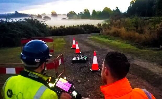 drone English Water Company Puts UAS to the Test for Leakage Detection