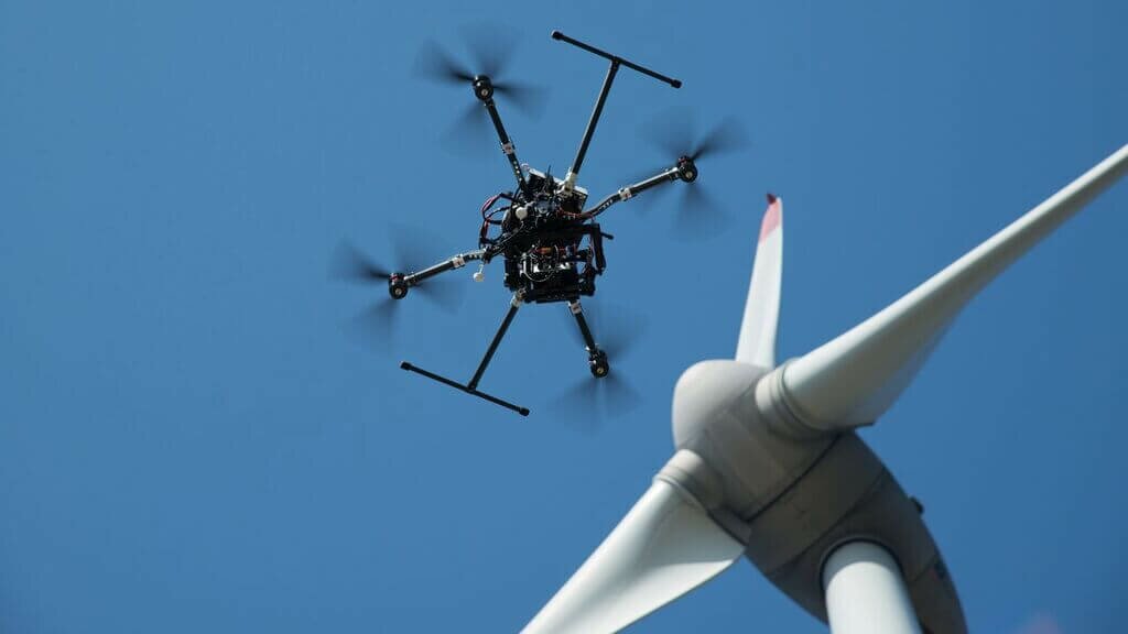 drone-wind-turbine How to Make it in the Industrial Drone Inspections Biz