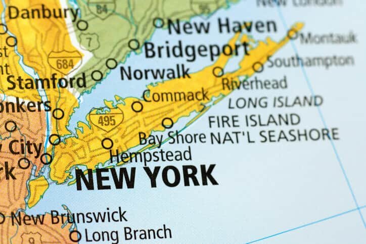 long island new york map