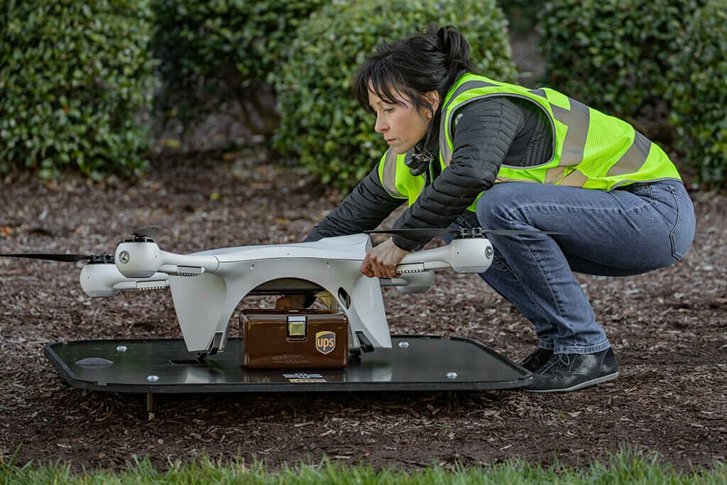 ups-drones-1024x683 UPS, Matternet Conducting Medical Drone Deliveries Across N.C. Hospital System